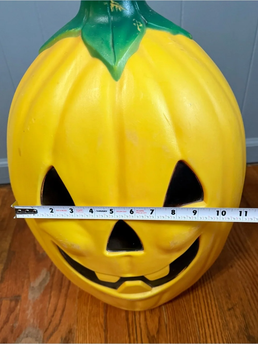 Vintage Blow Mold Halloween Pumpkin